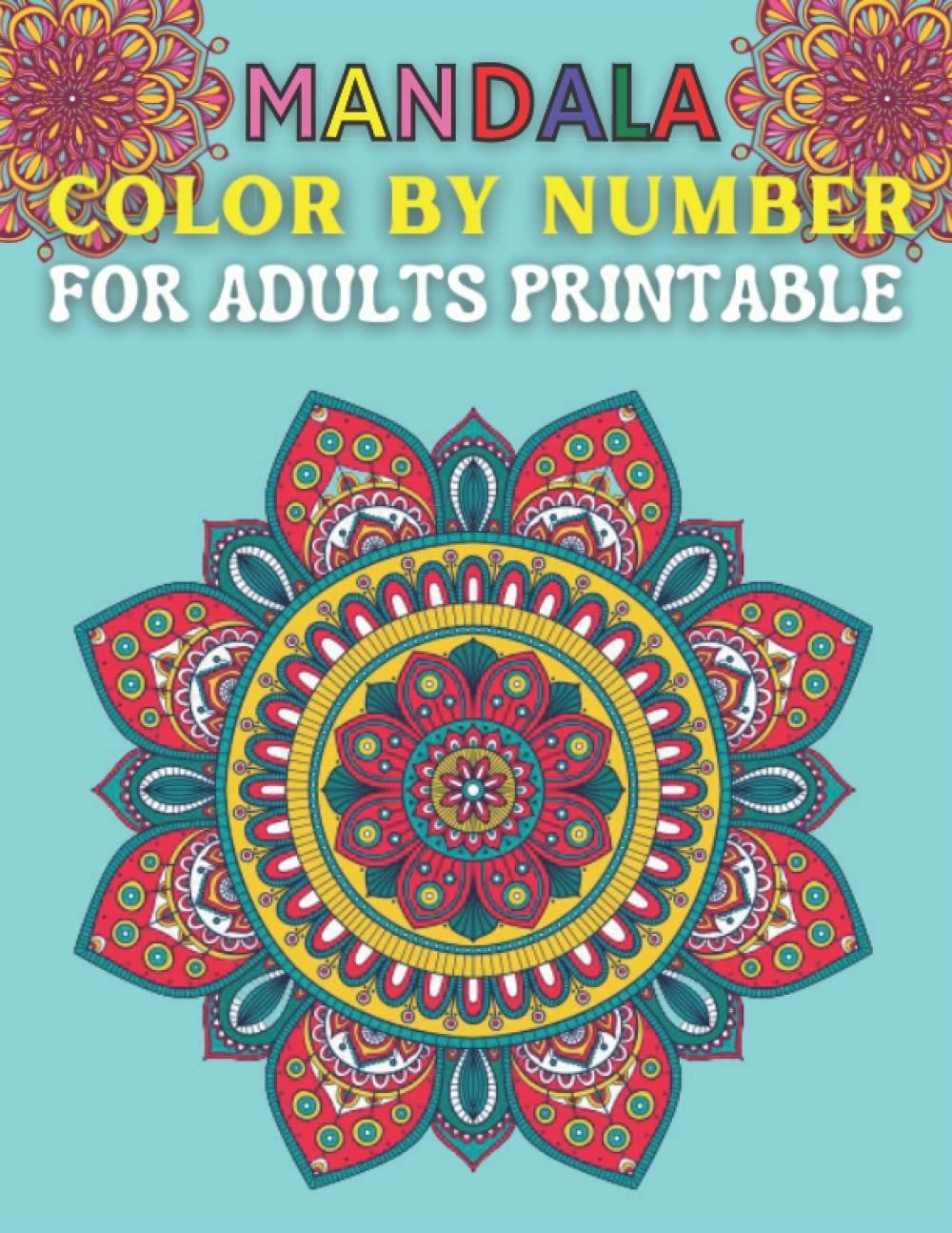 Free Printable Color By Number For Adults