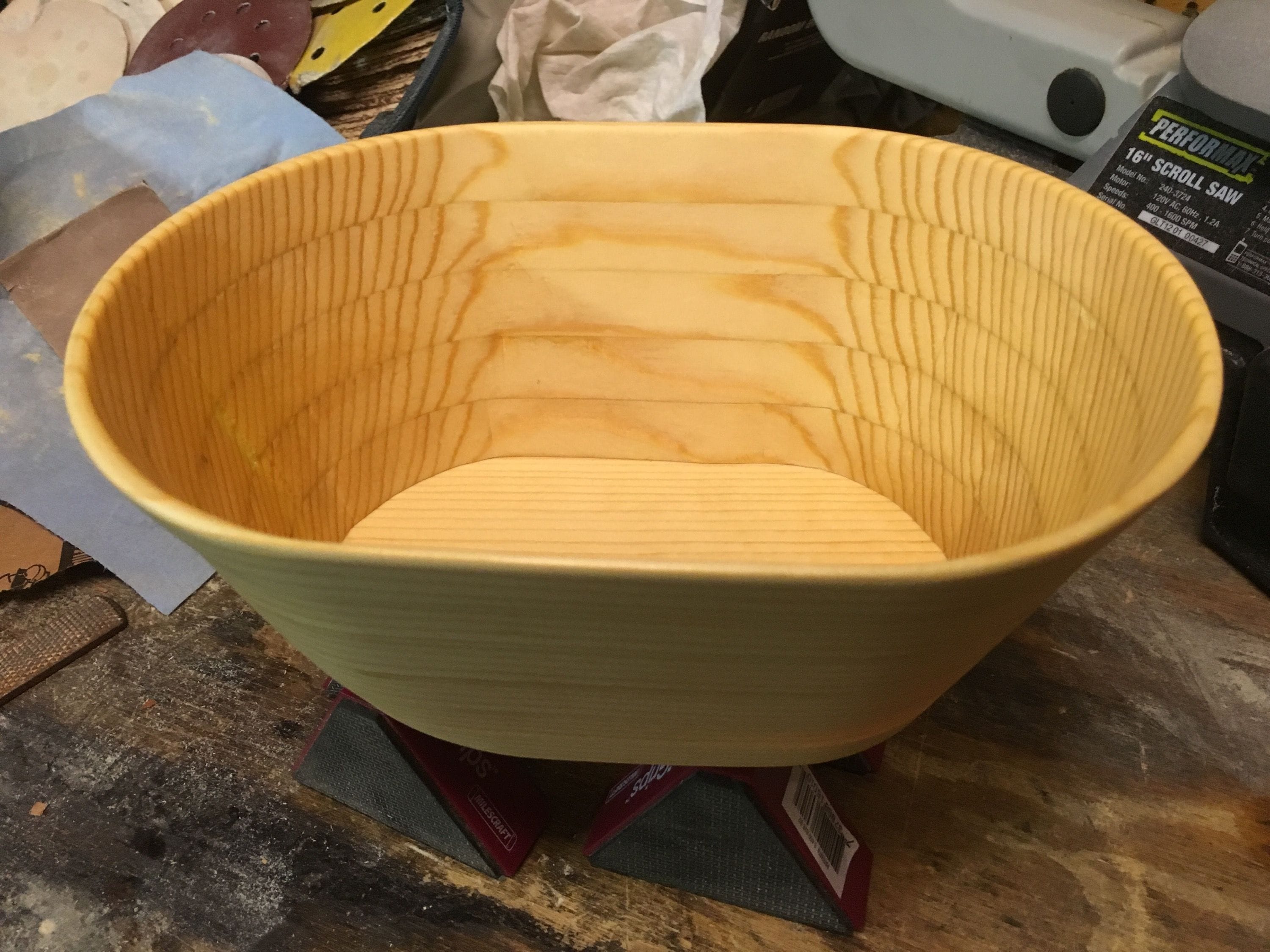 Scrollsaw Wood Bowl