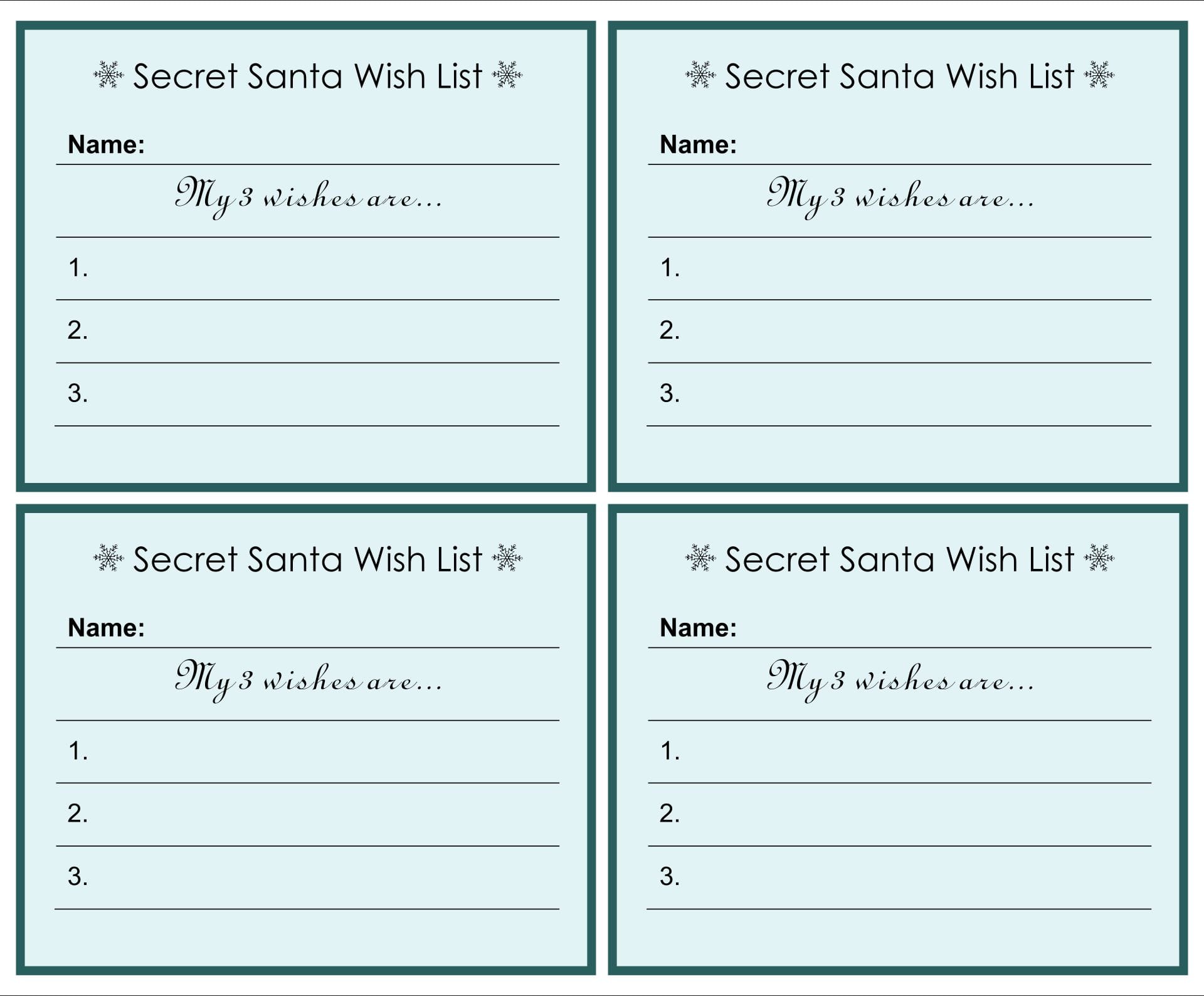 Secret Santa Notes Printable Web Check Out Our Secret Santa Notes