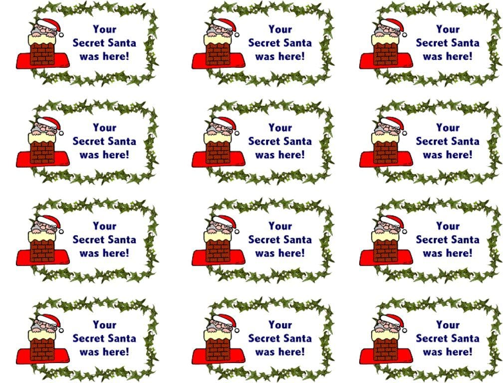 Secret Santa Form Free Printable Web Secret Santa Questionnaire Free