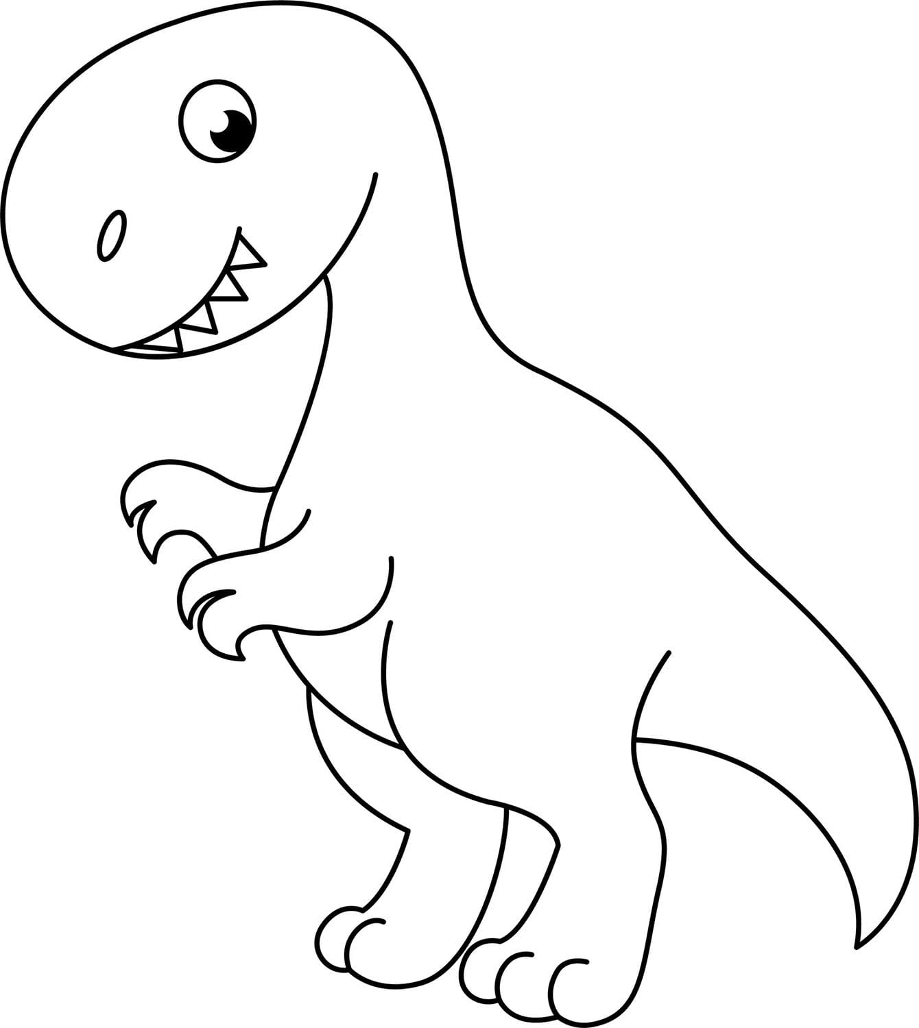 Free Dinosaur Template Printable Stencil For 2023