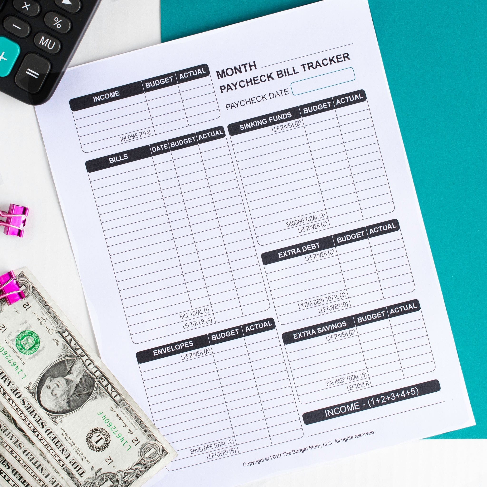 The Budget Mom Free Printables