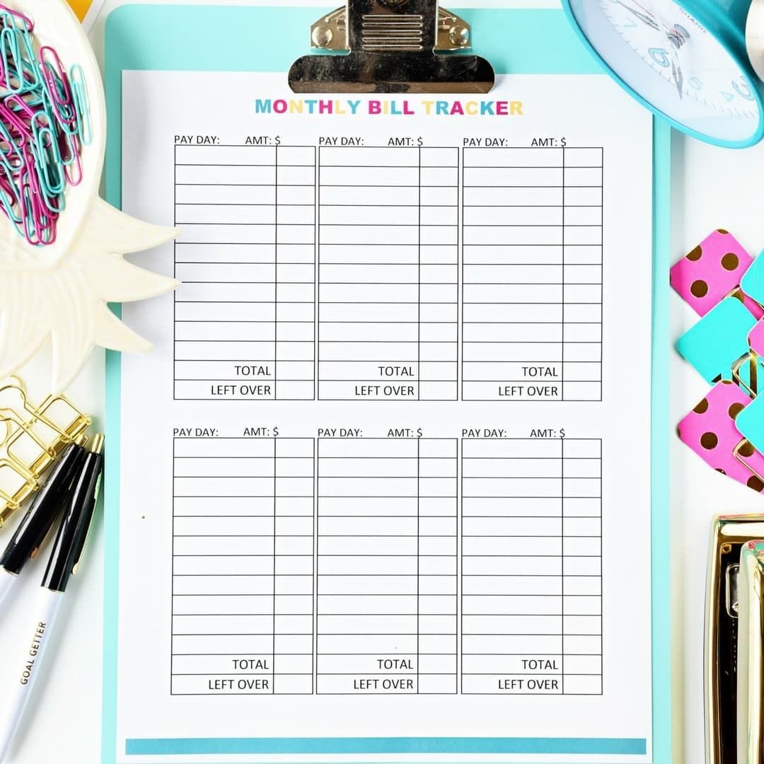 The Budget Mom Free Printables