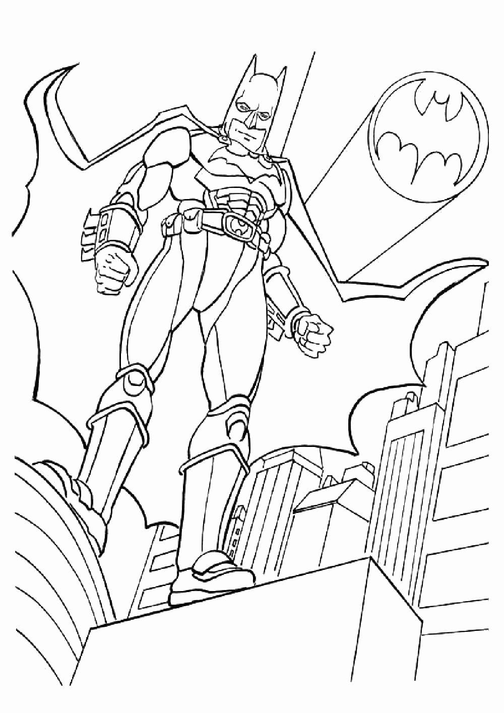 Free Printable Batman Coloring Pages For Kids