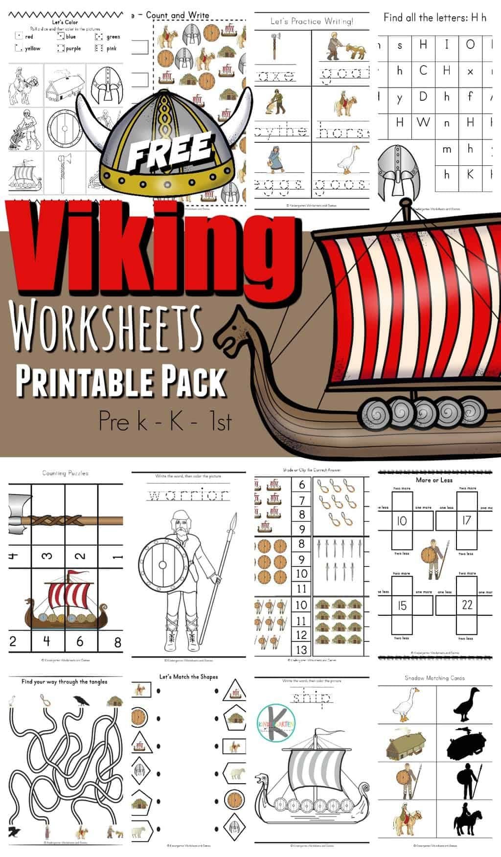 Viking Activity Sheets