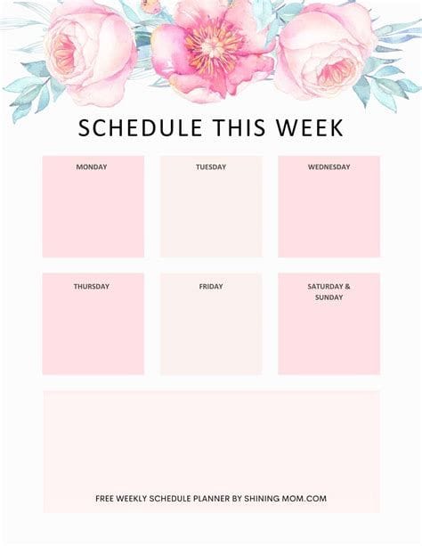 Free Productivity Planner Printable Download + 14 Day Challenge