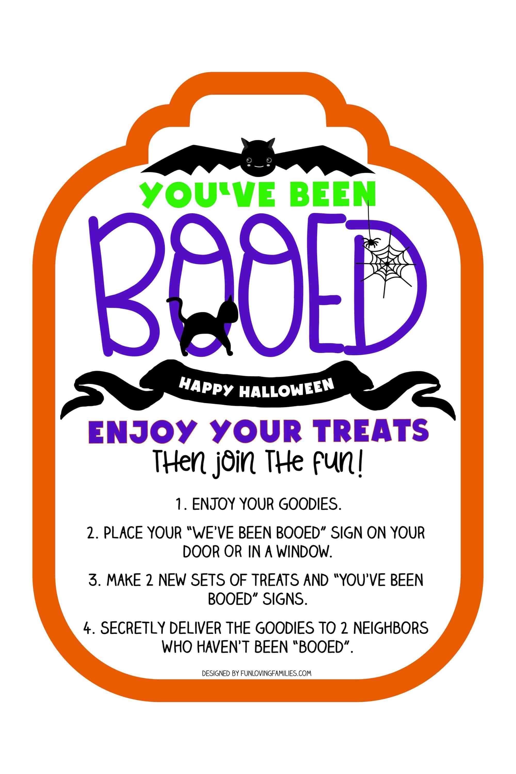 Youve Been Booed! (Free Printable)