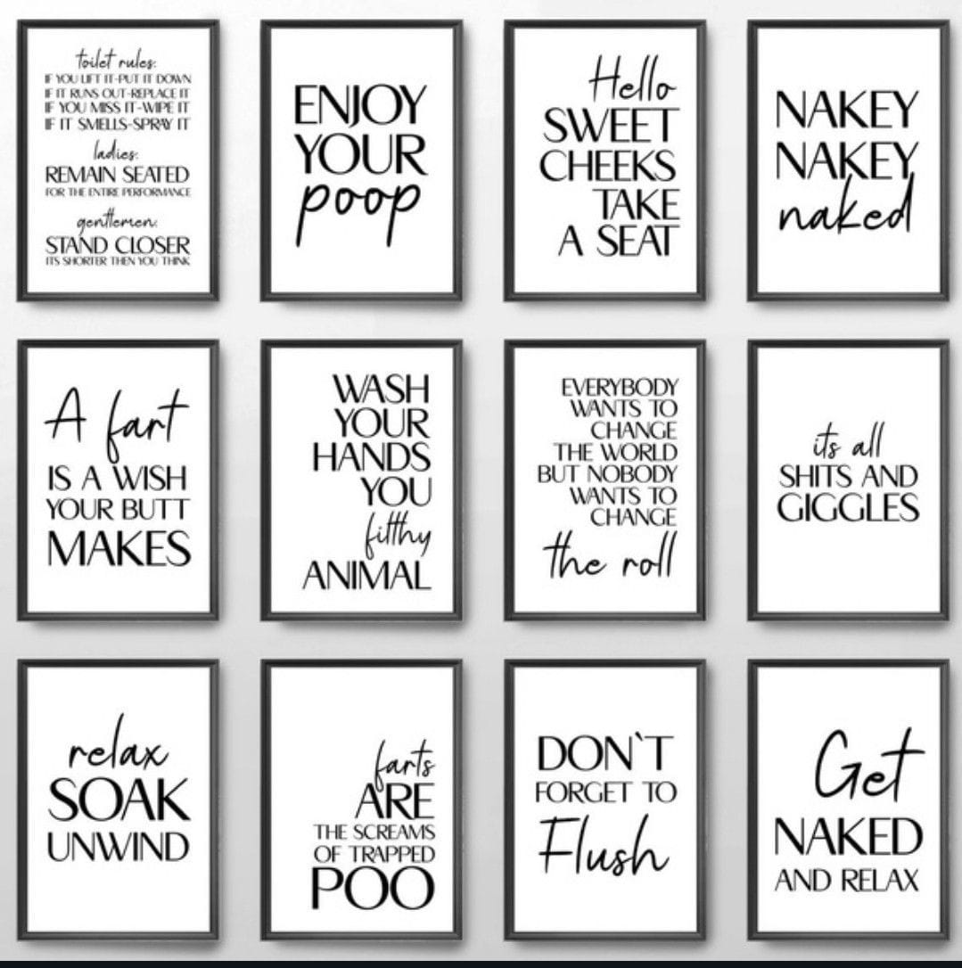 10 Free Bathroom Printables To Decorate Your Space