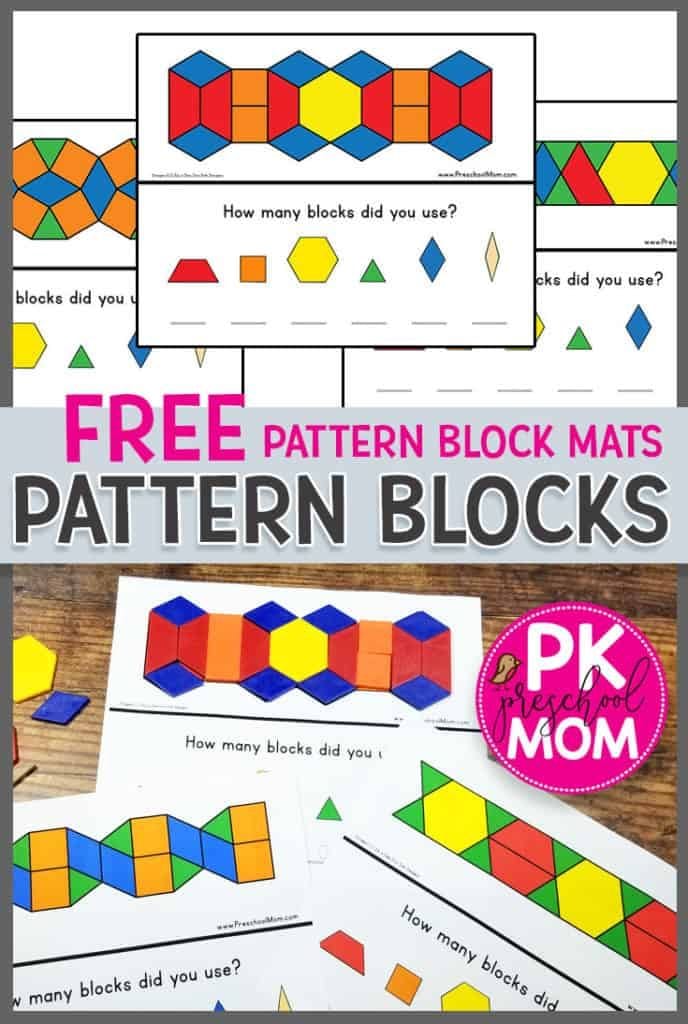 10 Free Pattern Block Printables Pdf For Kids