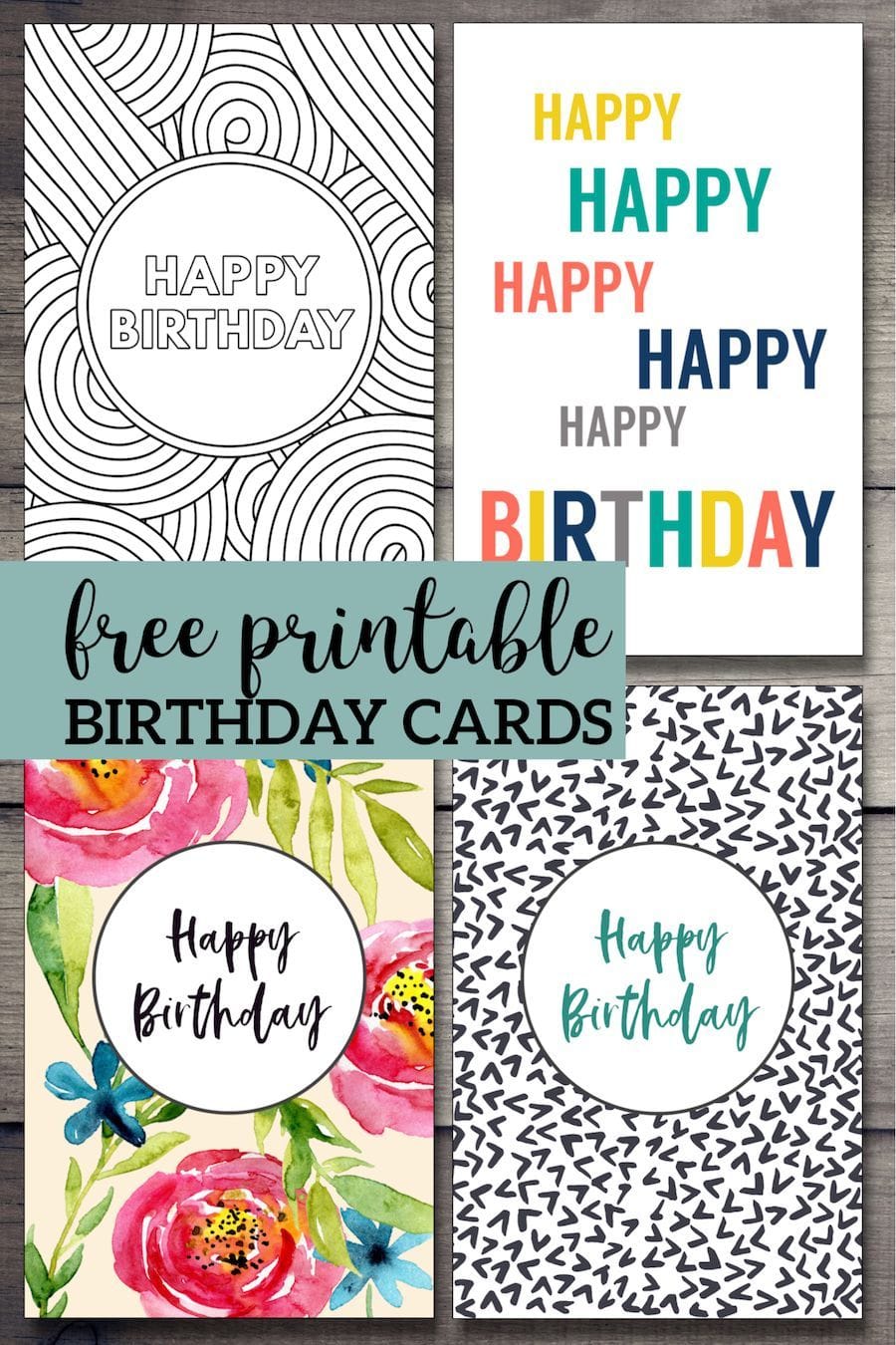 10 Free Printable Birthday Cards For Adults To Download