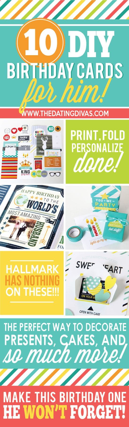 10 Free Printable Birthday Cards For Husband