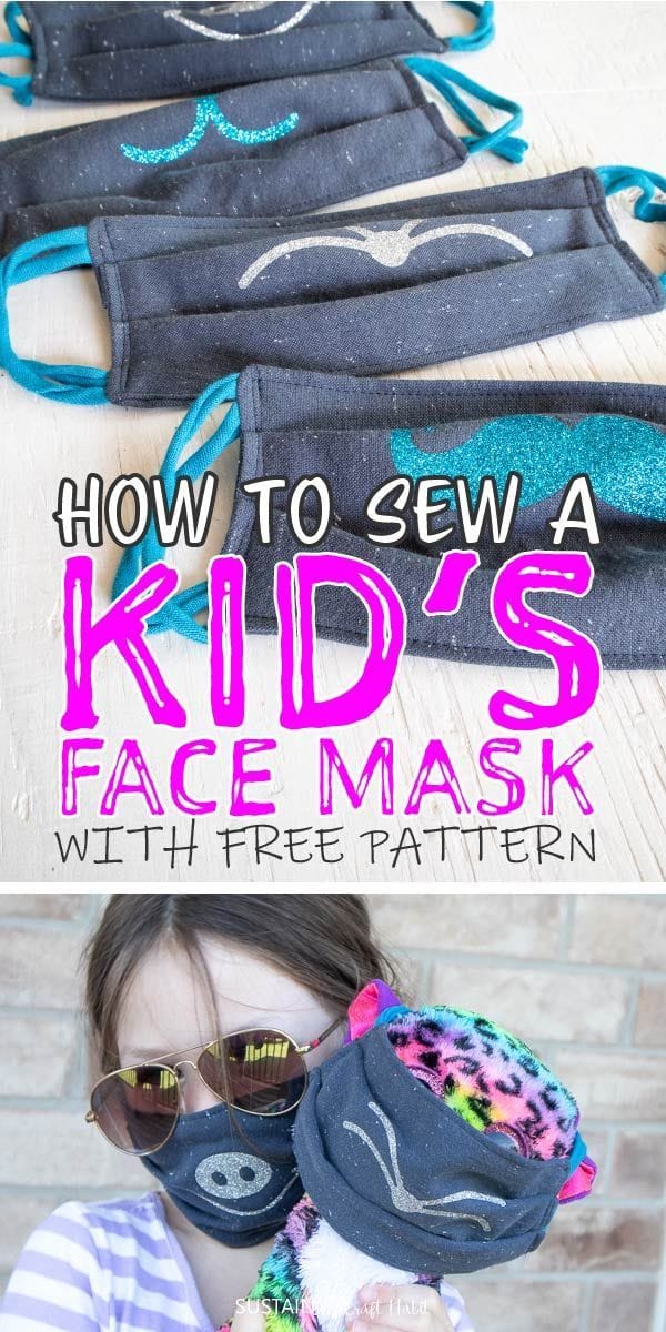 5 Easy Kids Face Mask Pattern Printables