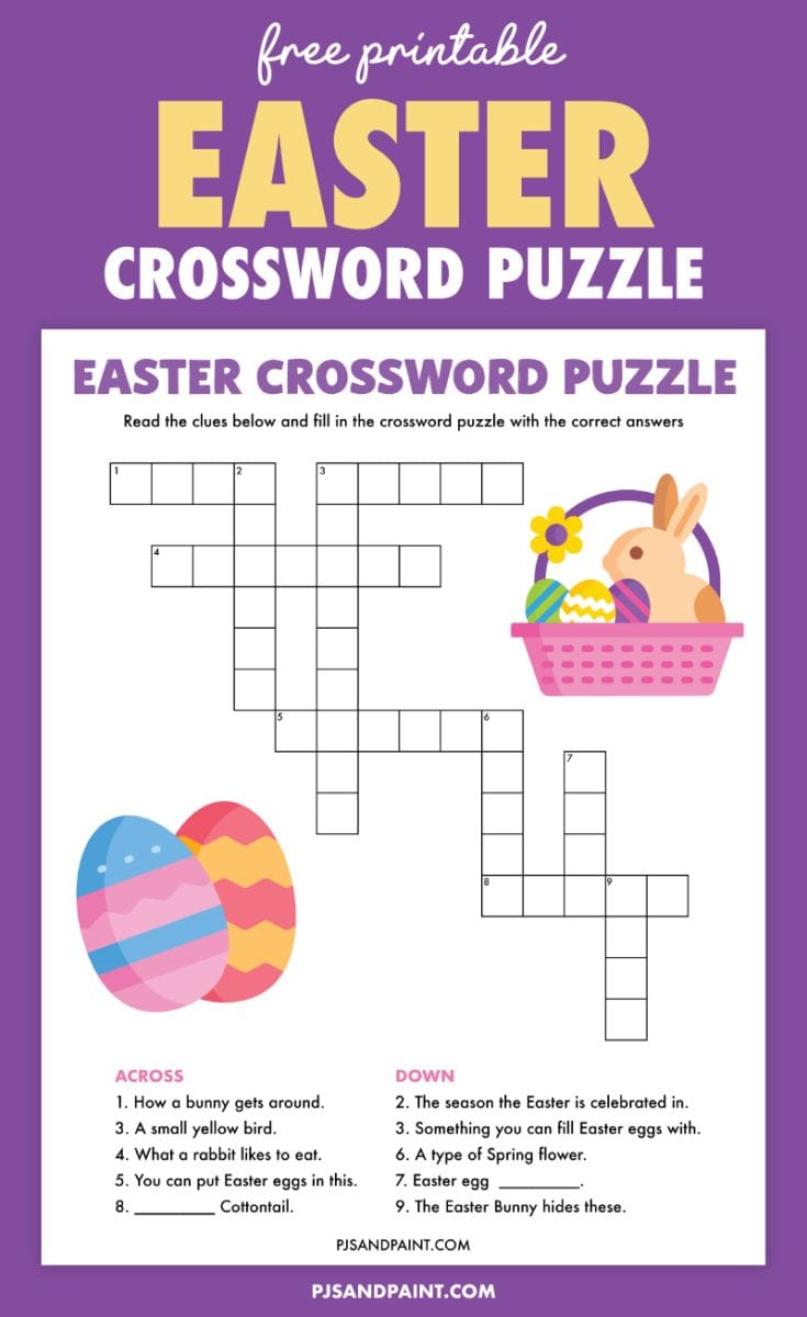 5 Free Easter Crosswords To Print Now