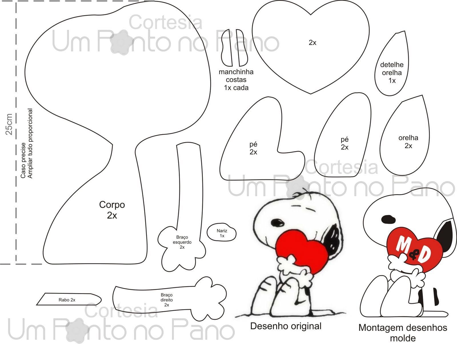 5 Free Snoopy Printable Templates