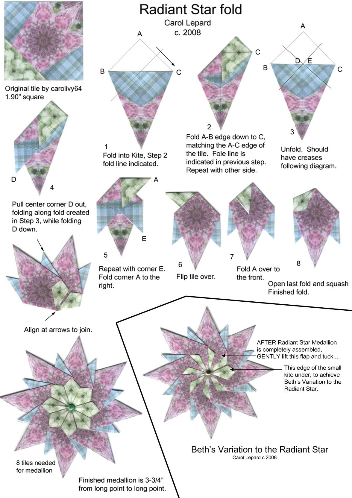 5 Free Tea Bag Folding Patterns To Try