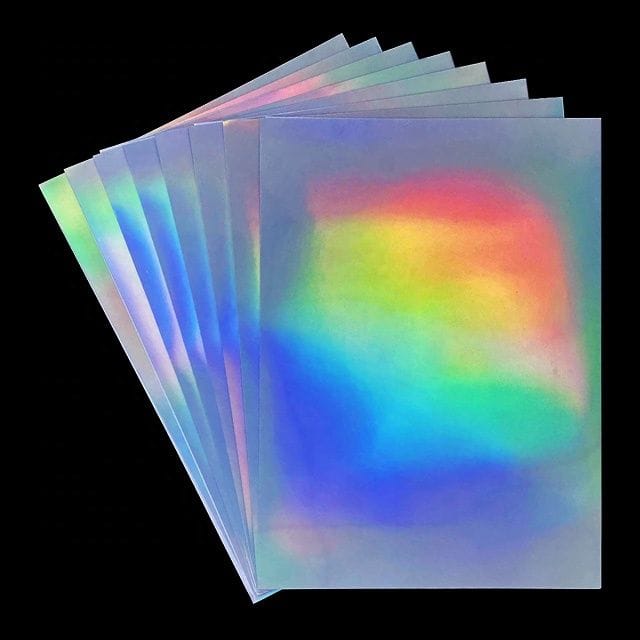 5 Ways To Use Printable Holographic Vinyl