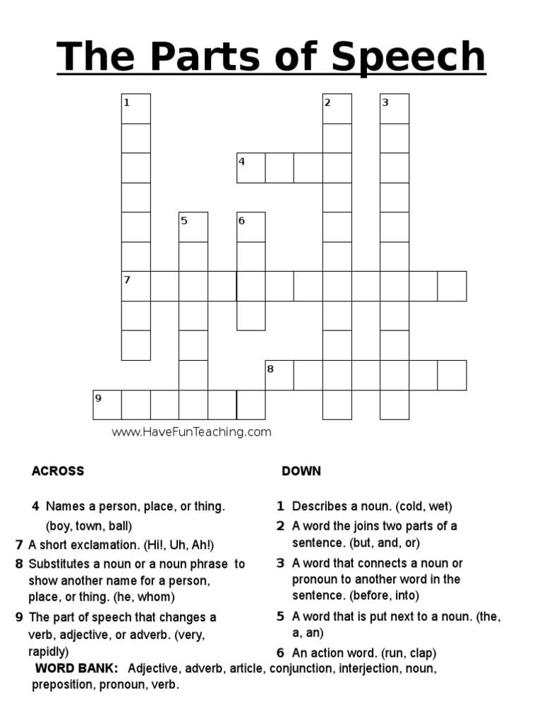 7 Inappropriate Crossword Puzzles To Avoid