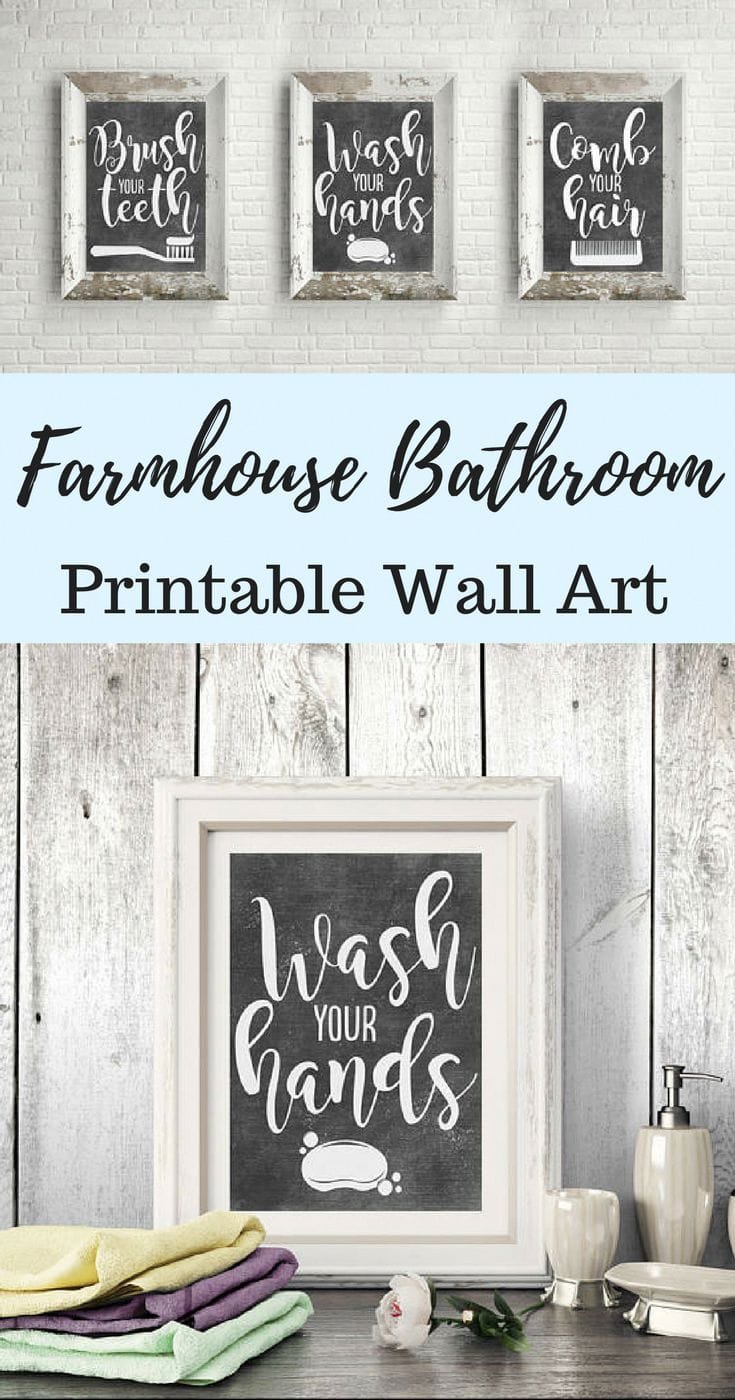 Bathroom Printable Options