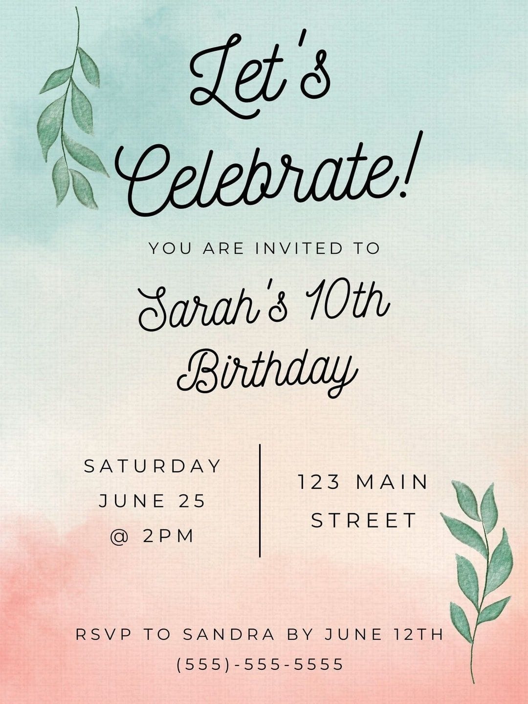 Common Mistakes to Avoid When Using Free Printable Birthday Invitations Templates