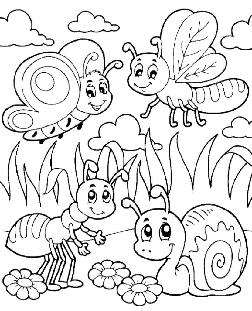 Get Creative with Bug Coloring Pages