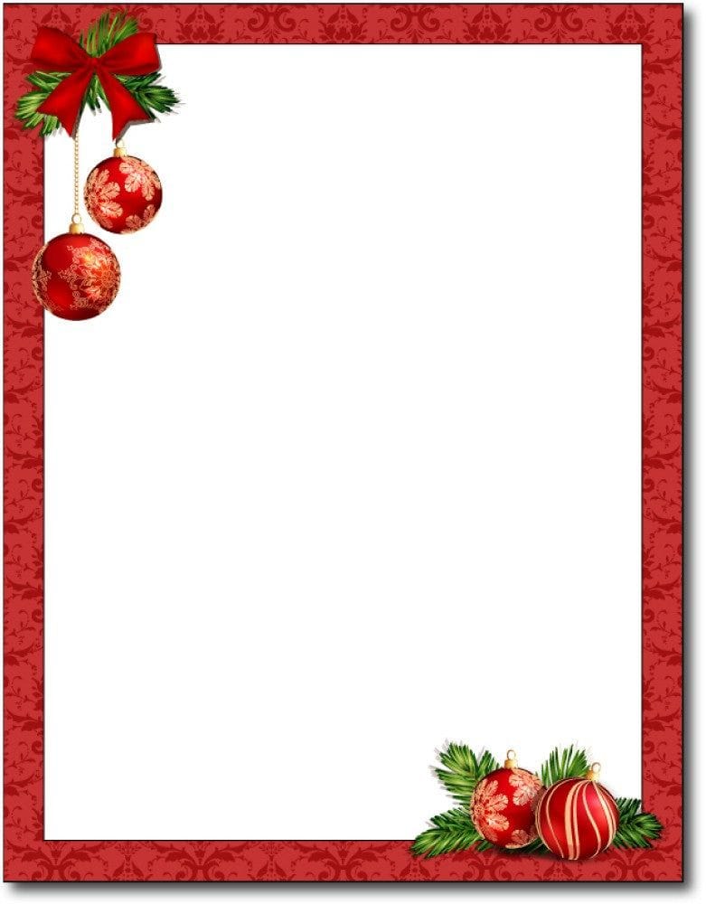 Benefits of Using Free Printable Christmas Stationery Templates