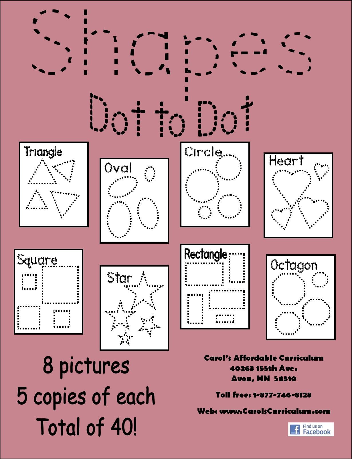 Complex Shapes Dot-to-Dot