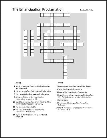 Create Your Own Crossword Puzzle