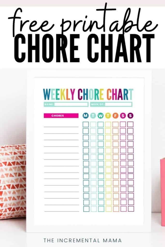 Creating Customizable Chore Charts