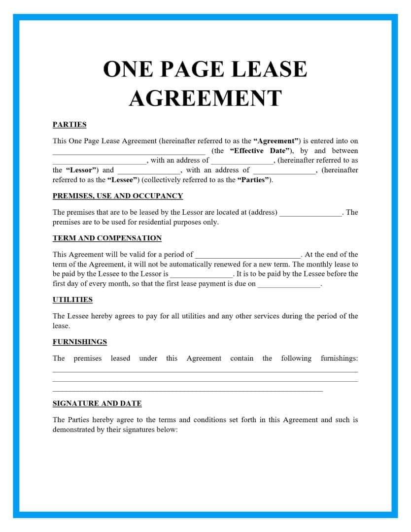 Key Considerations When Creating a Rental Agreement