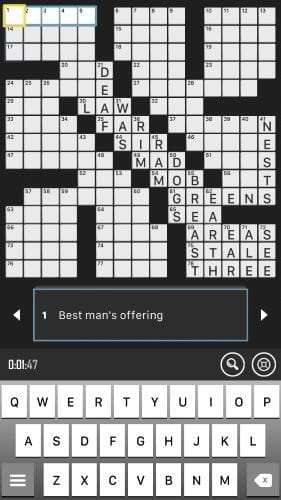 Crossword Puzzle Maker App