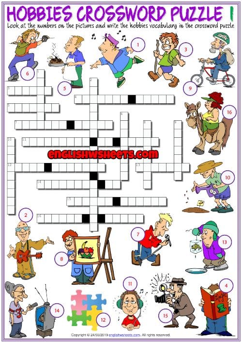 Crossword Hobbyist Crossword