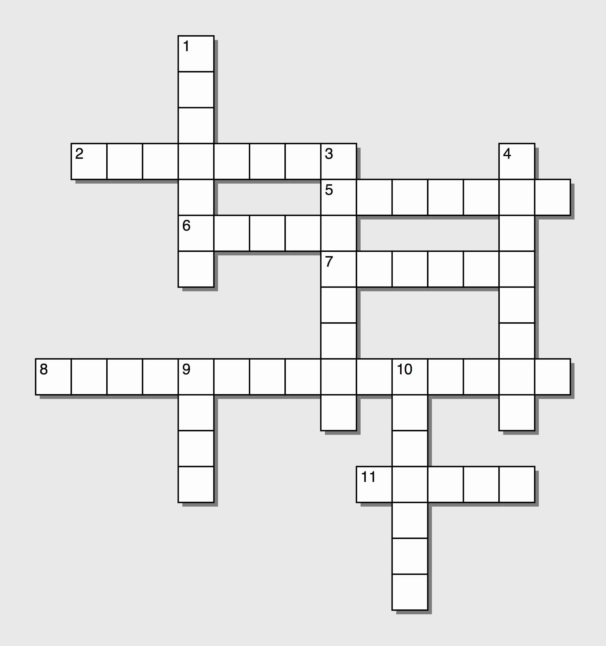 Use Pre-Made Crossword Puzzle Templates