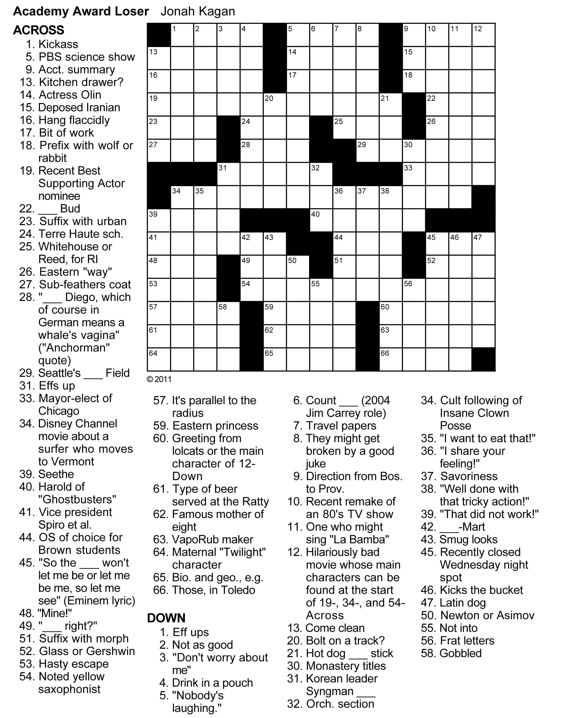 Create Your Own Crossword Puzzles