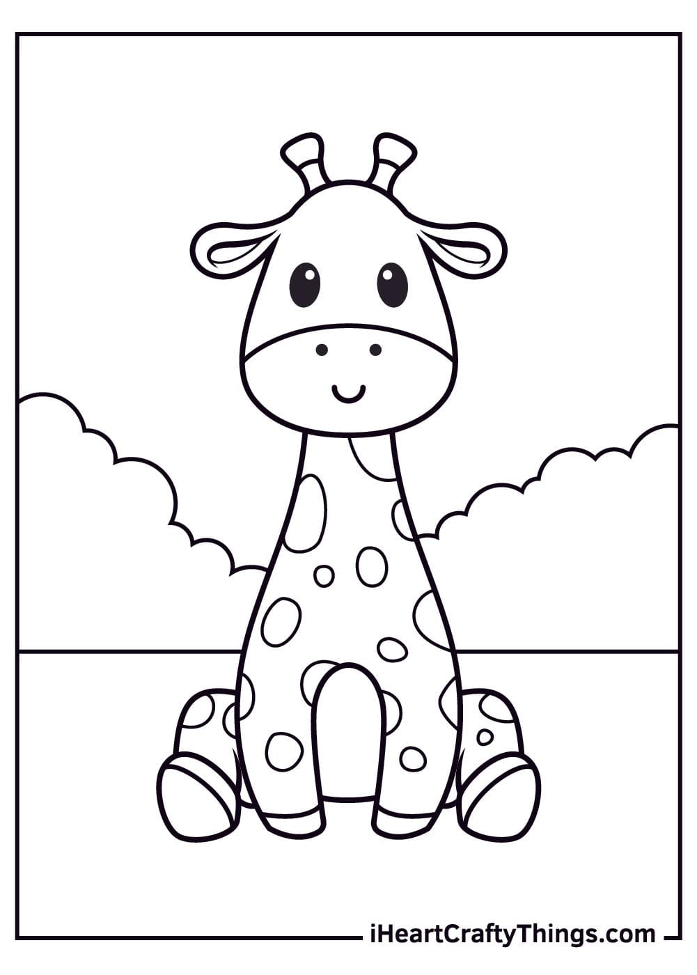 Cute Animal Coloring Pages Printable For Kids