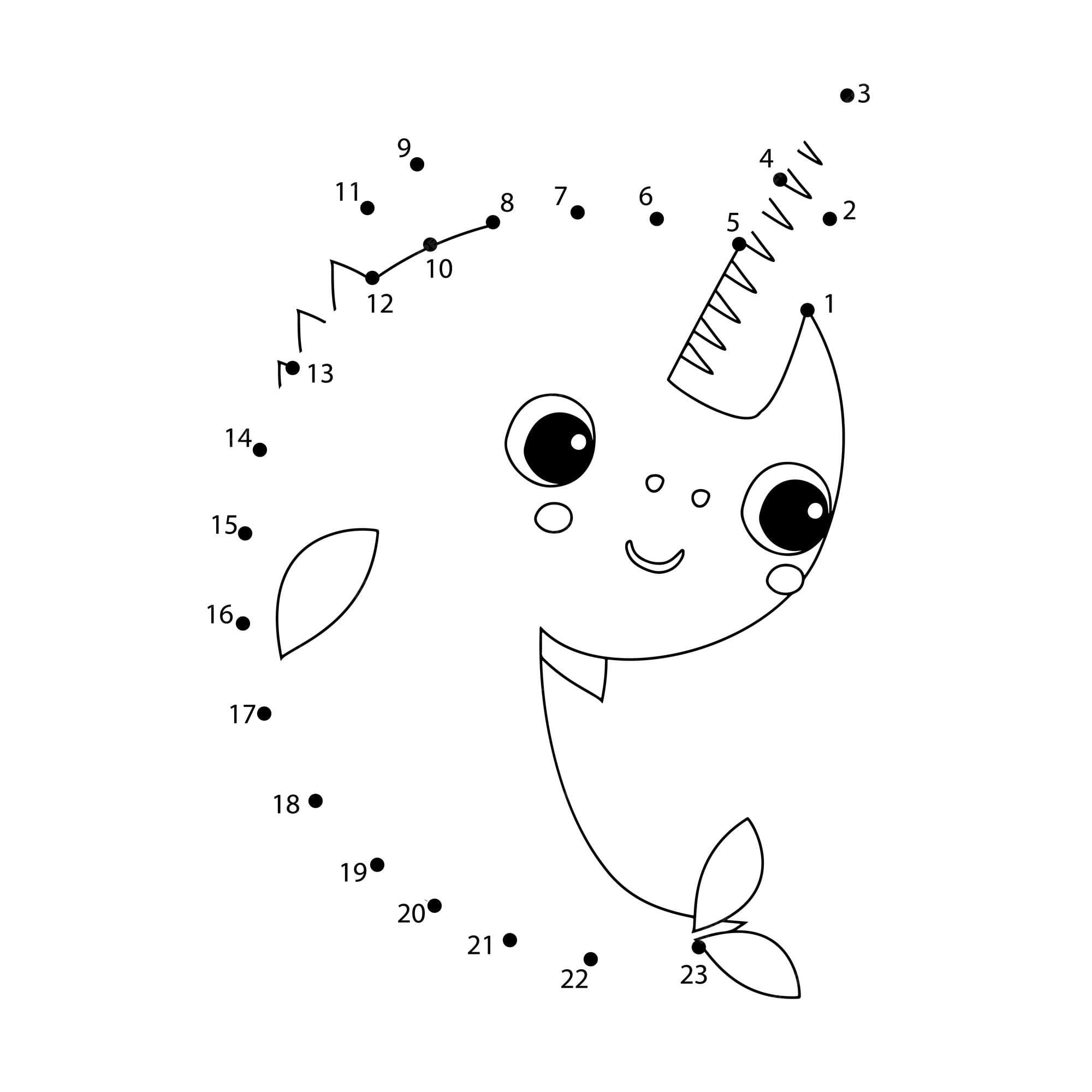 Cute Animal Dot-to-Dot