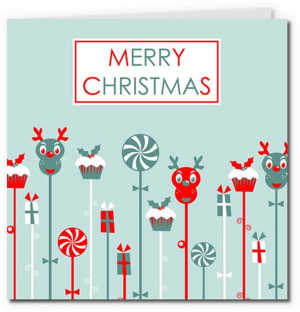 Designing Printable Xmas Cards