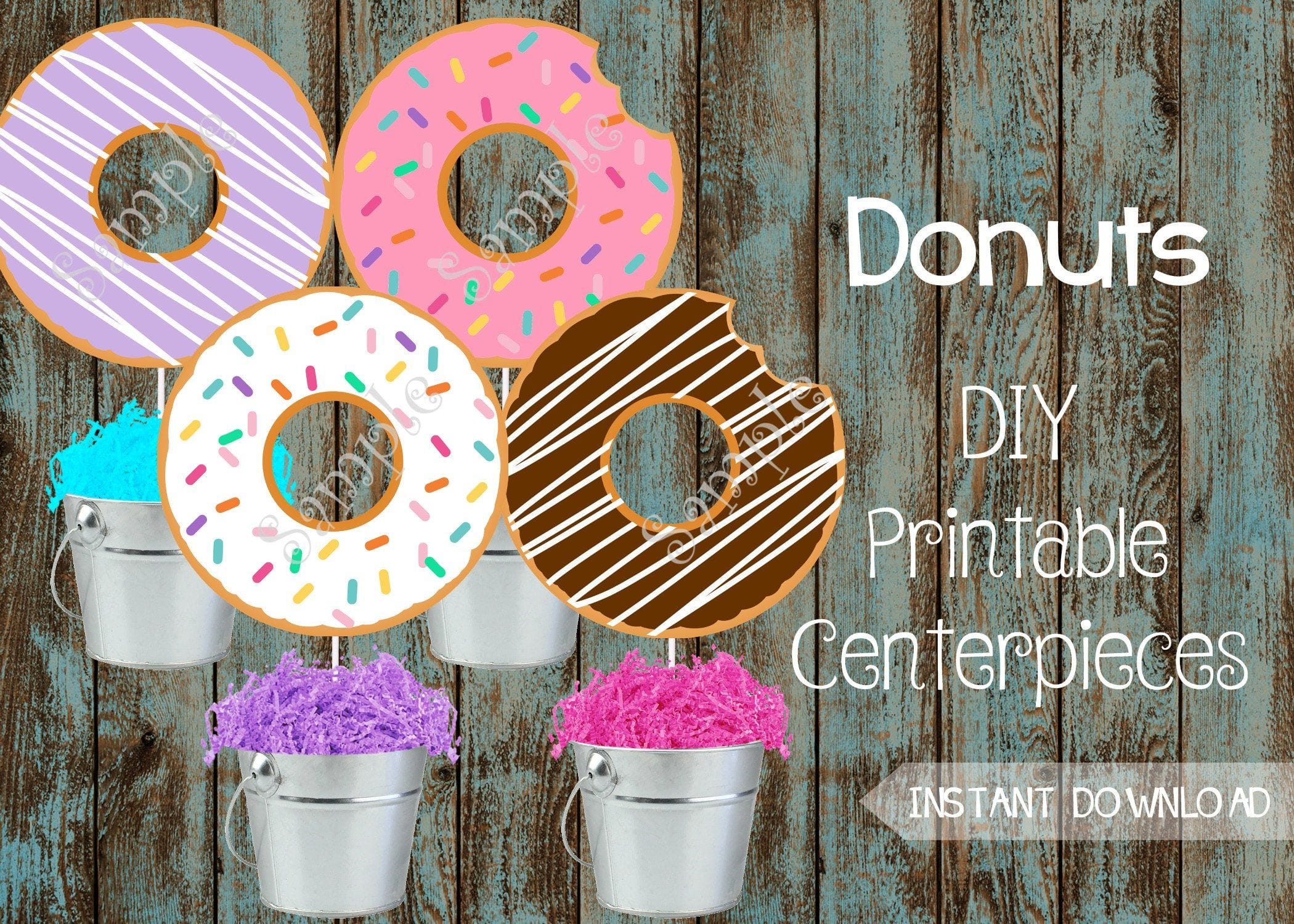 Donut-Themed Banners