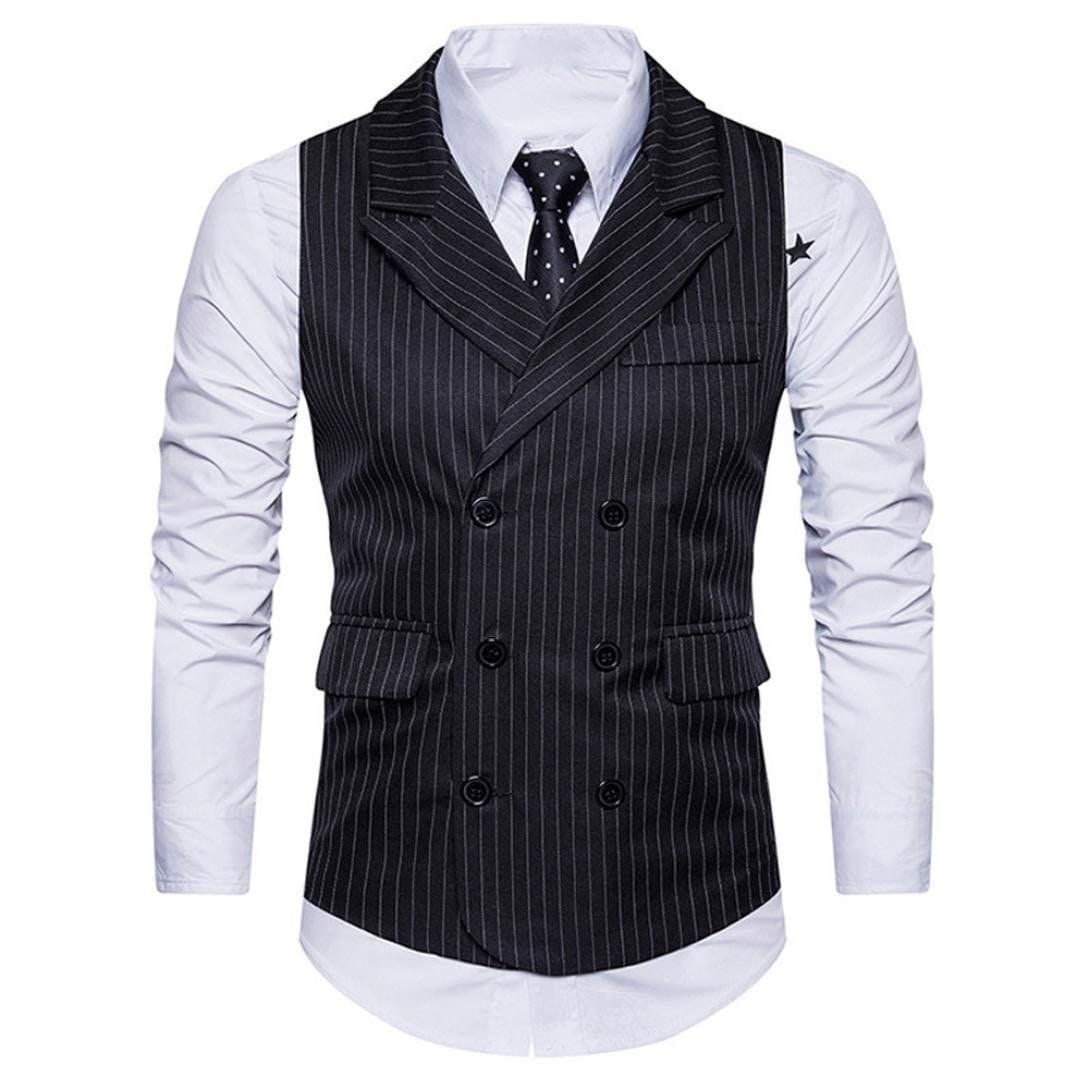 Double-Breasted Waistcoat with Pockets