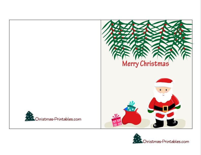 Download Free Printable Xmas Cards For A Personal Touch