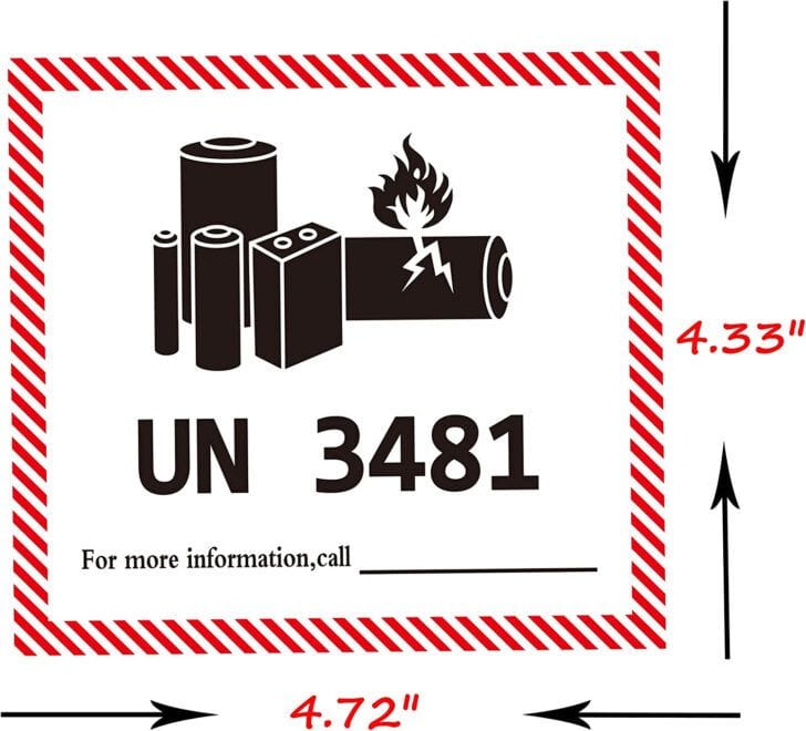 Download Your Free Un3481 Label Printable Now