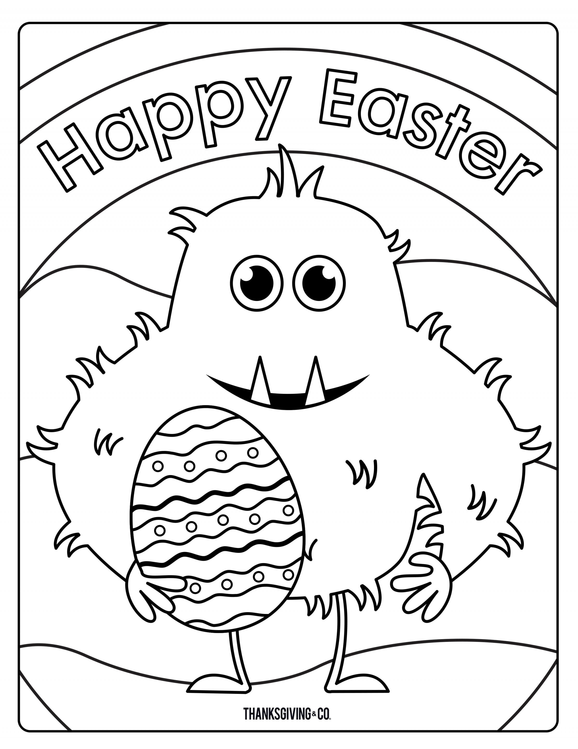 Easter Coloring Book