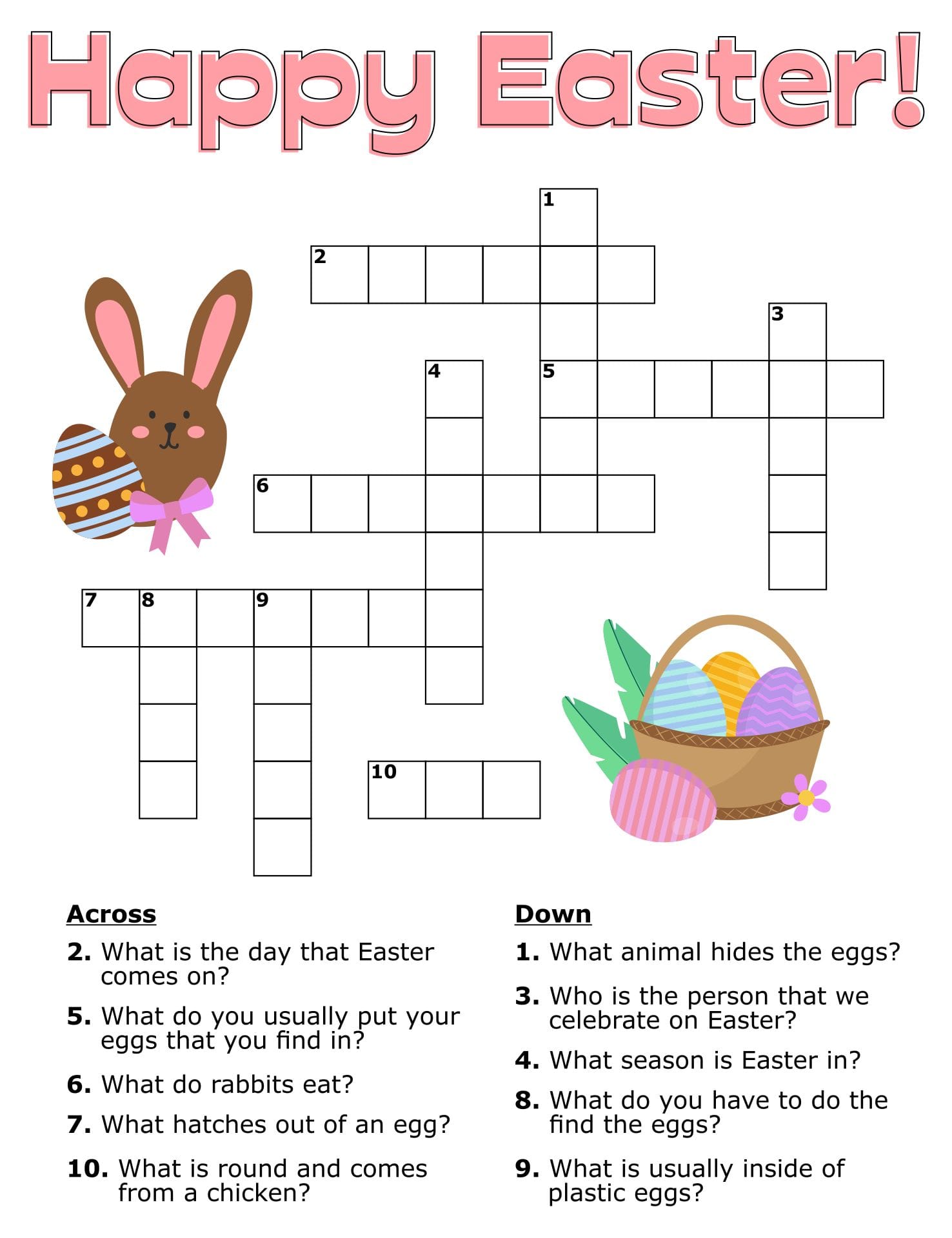 Easter Crosswords Benefits