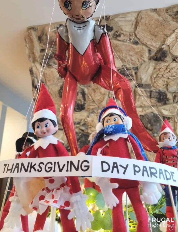 Welcome your Elf on the Shelf with a parade