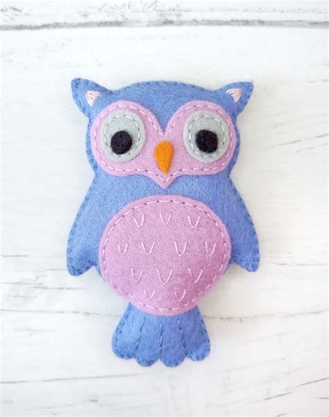 Felt owl pattern