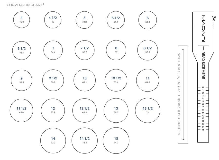 Find Your Perfect Fit: Printable Ring Sizer Ruler