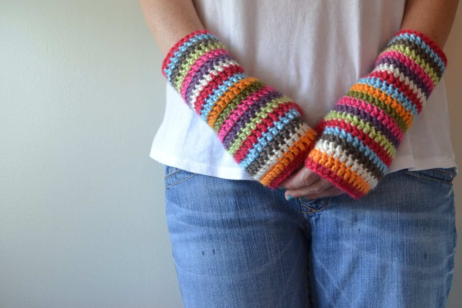 Fingerless Mittens Pattern