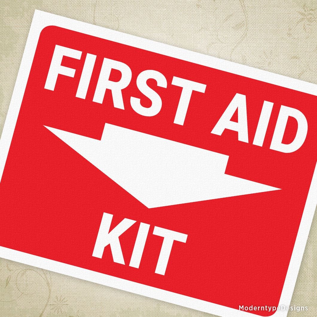 First Aid Kit Sign