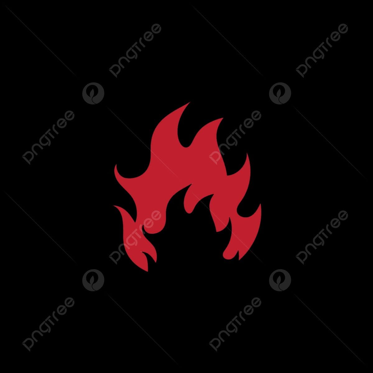 Flame Illustration Template