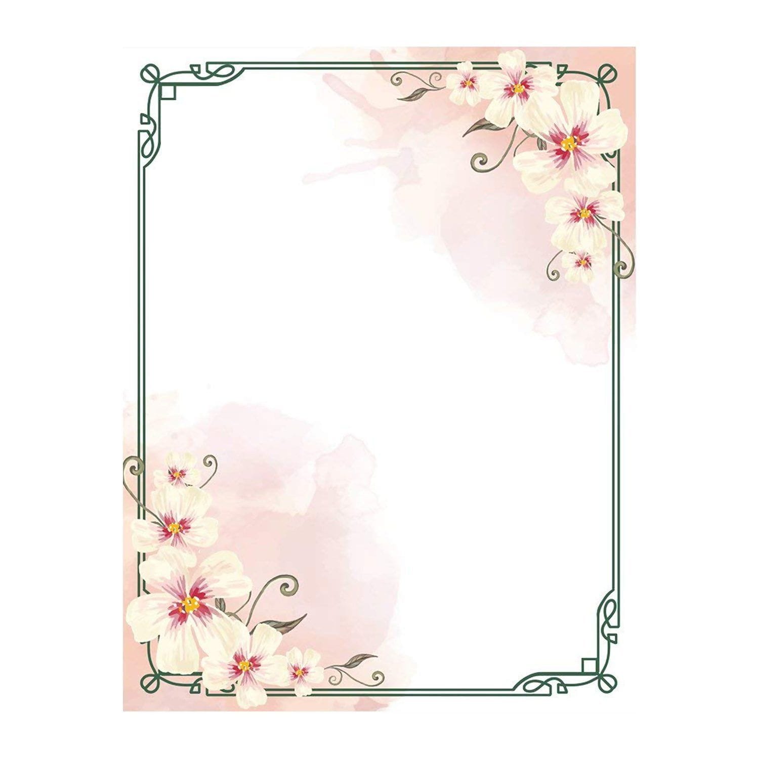 Floral Stationery