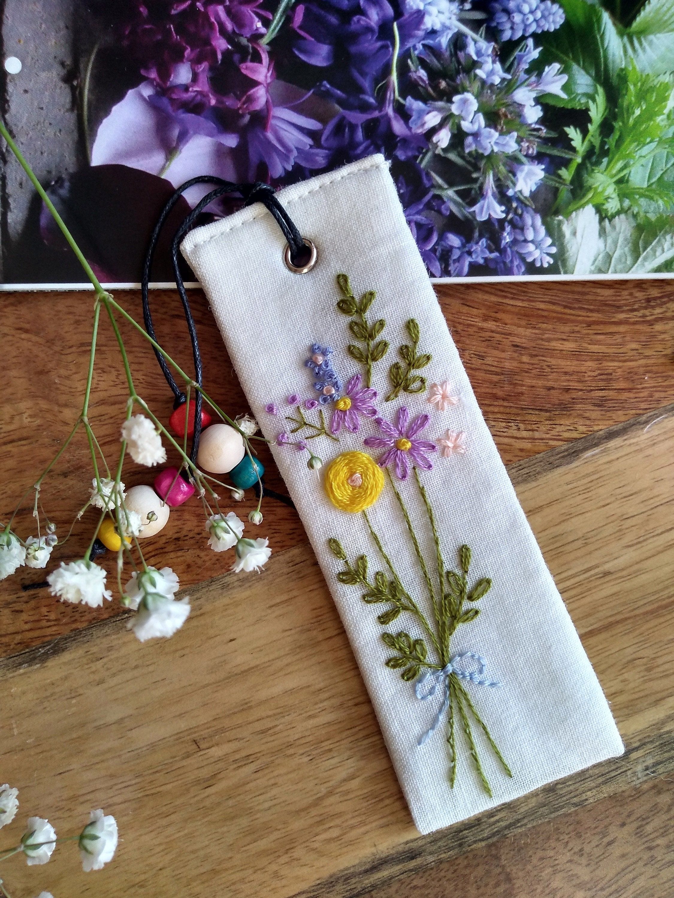 Flower Bookmark